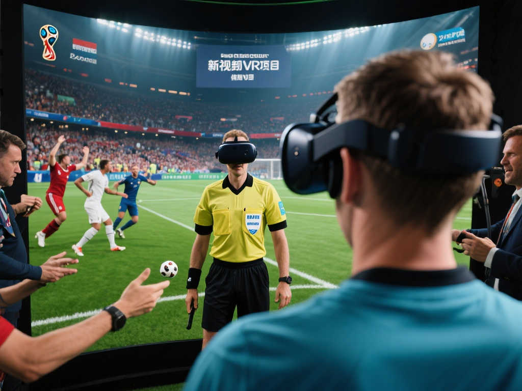 世界杯“裁判第一视角”VR体验测试正式开启 世界杯“裁判第一视角”VR体验测试正式开启